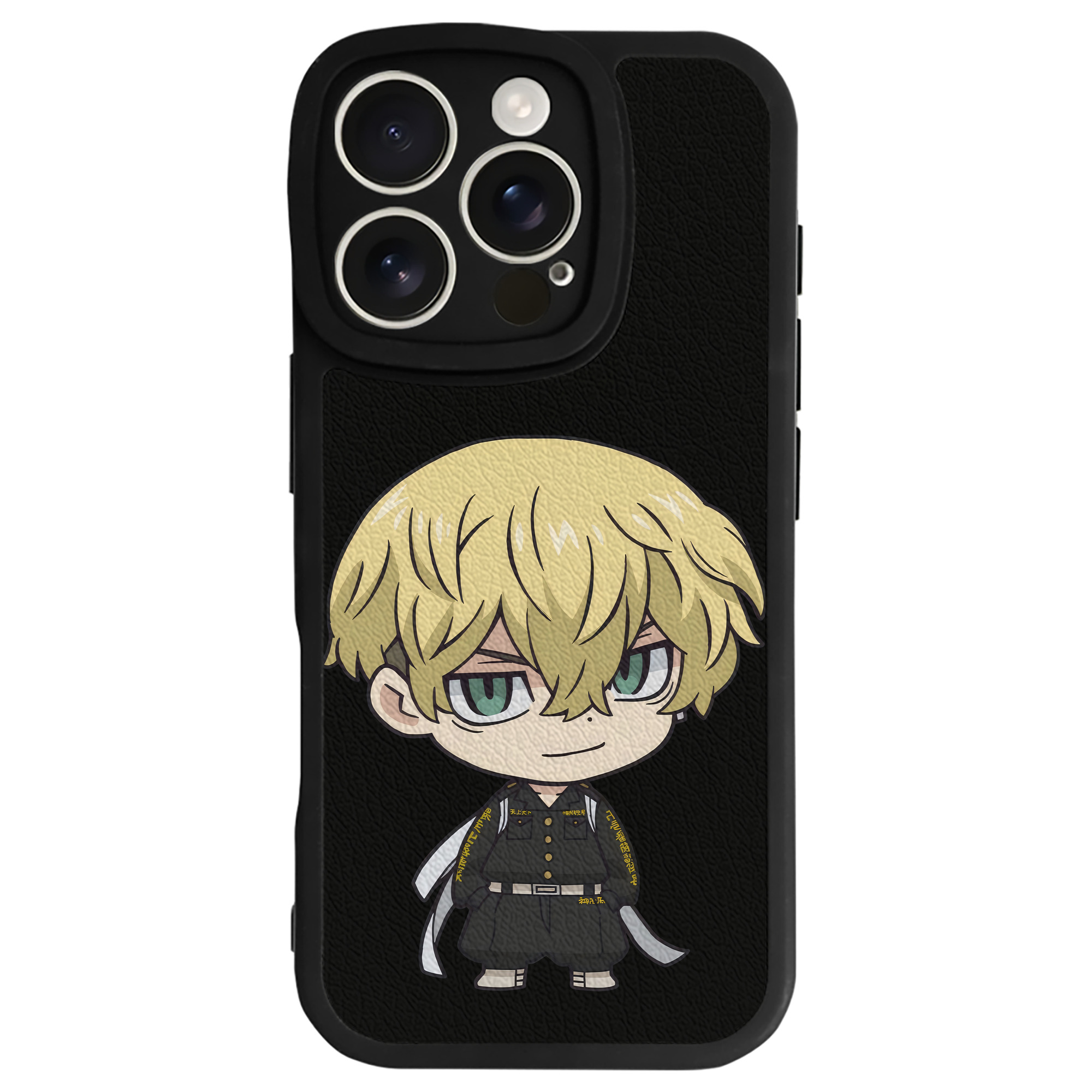 （画像用） 東京リベンジャーズ Tokyo Revengers 【iPhone 16シリーズ対応】シリコンスマホケース（レザー調） 材質：シリコン